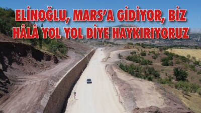 Yolun tamamlandığını görecek miyiz artık bundan emin değiliz. Yılan hikâyesine