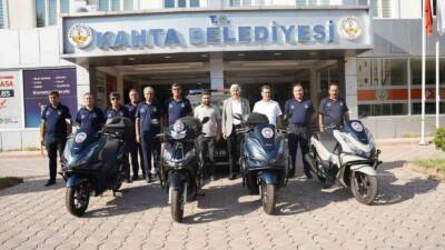 Adıyaman’ın Kahta ilçe Belediyesi, zabıta hizmetlerinde etkinliği artırmak amacıyla motosikletli