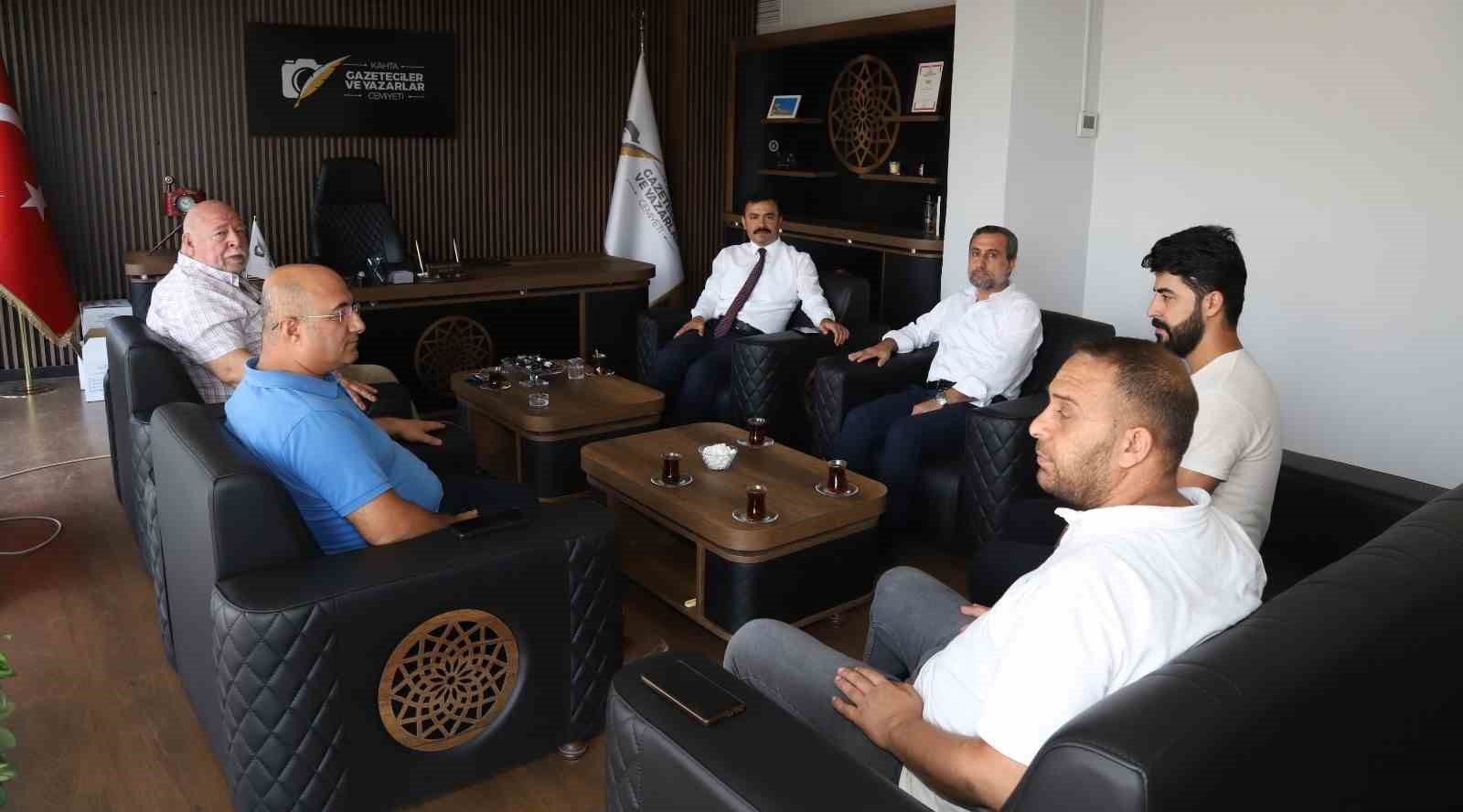 Kahta'da Kaymakam Muhammed Üsame Soysal, Kahta Gazeteciler ve Yazarlar Cemiyeti