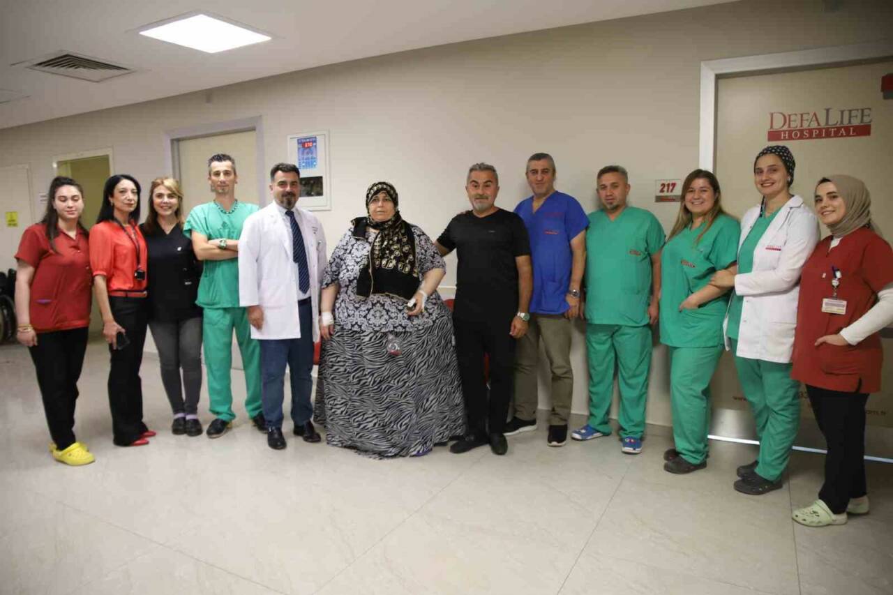 Şırnak’ın Cizre ilçesinde yaşayan 46 yaşındaki Gurbet Yıldırım, fazla kiloları