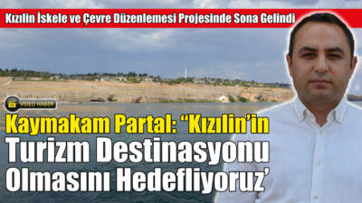Besni Kaymakamı Çağlar Partal, Kızılin İskele ve Çevre Düzenlemesi Projesi'nde