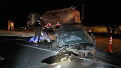 Gaziantep'in İslahiye ilçesinde meydana gelen trafik kazasında bir kadın yaşamını