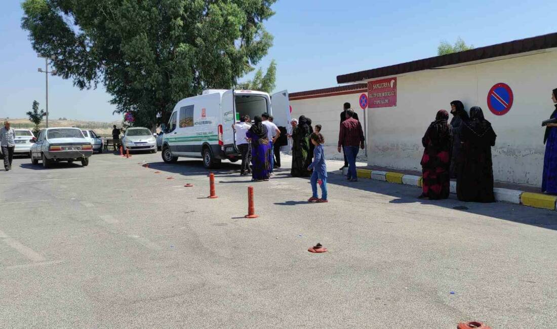 Şanlıurfa'nın Harran ilçesinde meydana