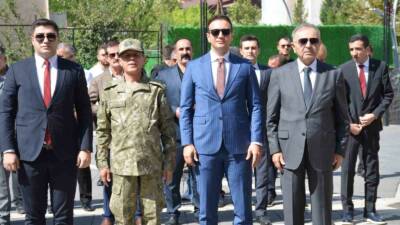 Şırnak'ın Uludere ilçesinde 30 Ağustos Zafer Bayramı, Irak sınırına sıfır