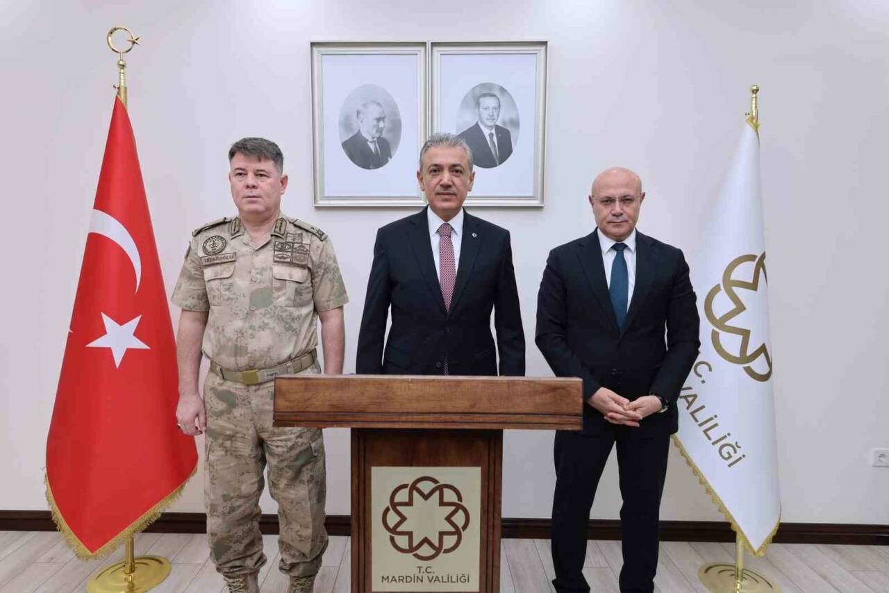 Mardin Valisi Tuncay Akkoyun Açıklamalarda Bulundu.