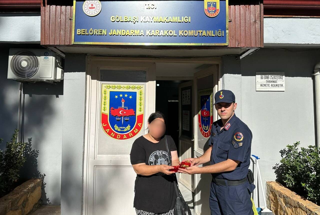 Adıyaman’ın Gölbaşı İlçe Jandarma Komutanlığı ekipleri tarafından yapılan devriye sırasında