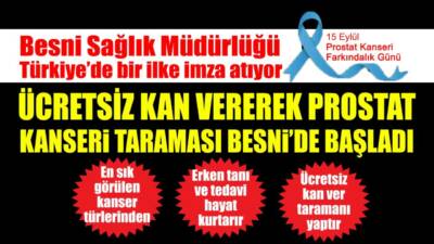 Besni İlçe Sağlık Müdürlüğü, Türkiye’de bir ilke imza atarak en