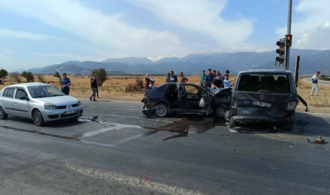 Gaziantep'in İslahiye ilçesinde meydana