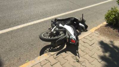 Adıyaman’da meydana gelen kazada, sürücüsünün direksiyon hakimiyetini kaybetmesi sonucu bir