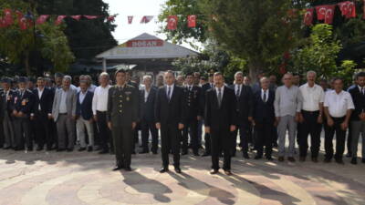 Besni'de 19 Eylül Gaziler Günü, düzenlenen törenle kutlandı.