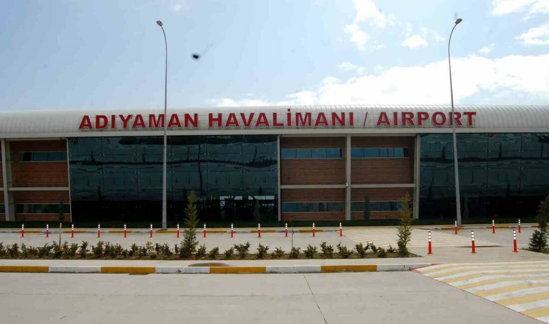 Ağustos ayında Adıyaman Havalimanı'ndan