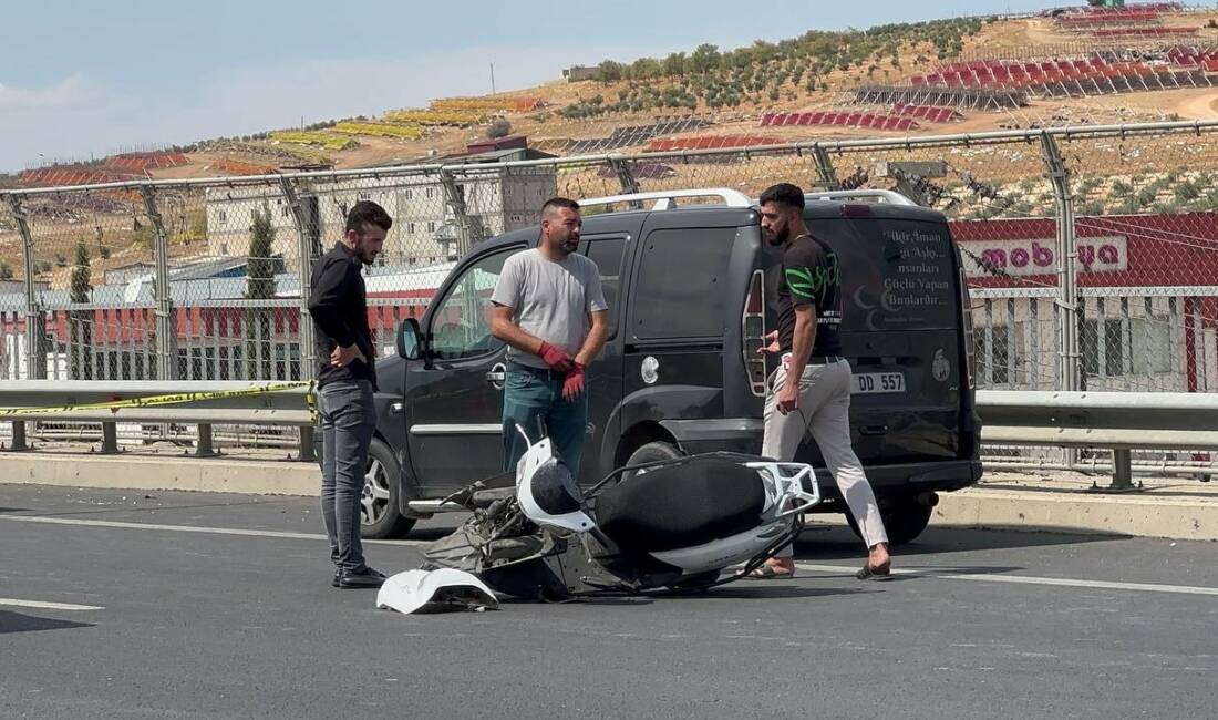 Gaziantep'te meydana gelen trafik