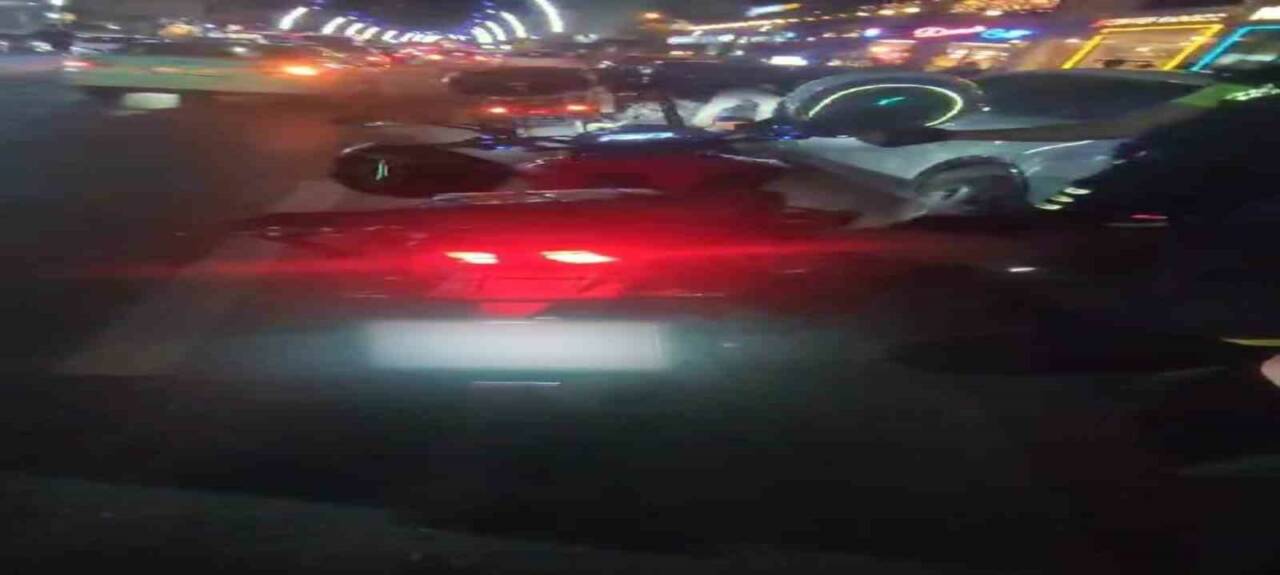 Batman’da çevreye rahatsızlık veren motosiklet sürücüsüne ve bir araca toplamda