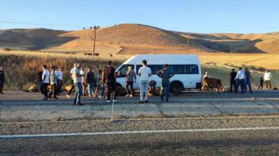 Batman’ın Kozluk ilçesinde, akşam saatlerinde meydana gelen kazada, Batman-Silvan seferini
