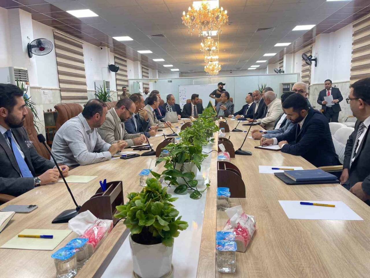 Dış Ekonomik İlişkiler Kurulu Heyeti, Necef’te Ticaret Hacmini Artıracak Görüşmelerde