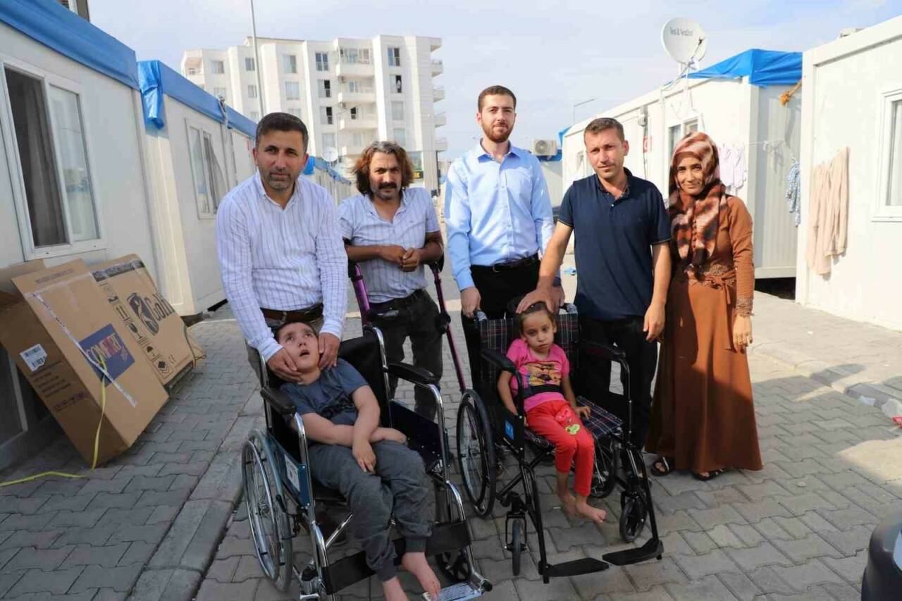 Adıyaman’ın Kahta ilçesinde, Kahta Belediyesi Sosyal Hizmetler Birimi, engelli bireylerin