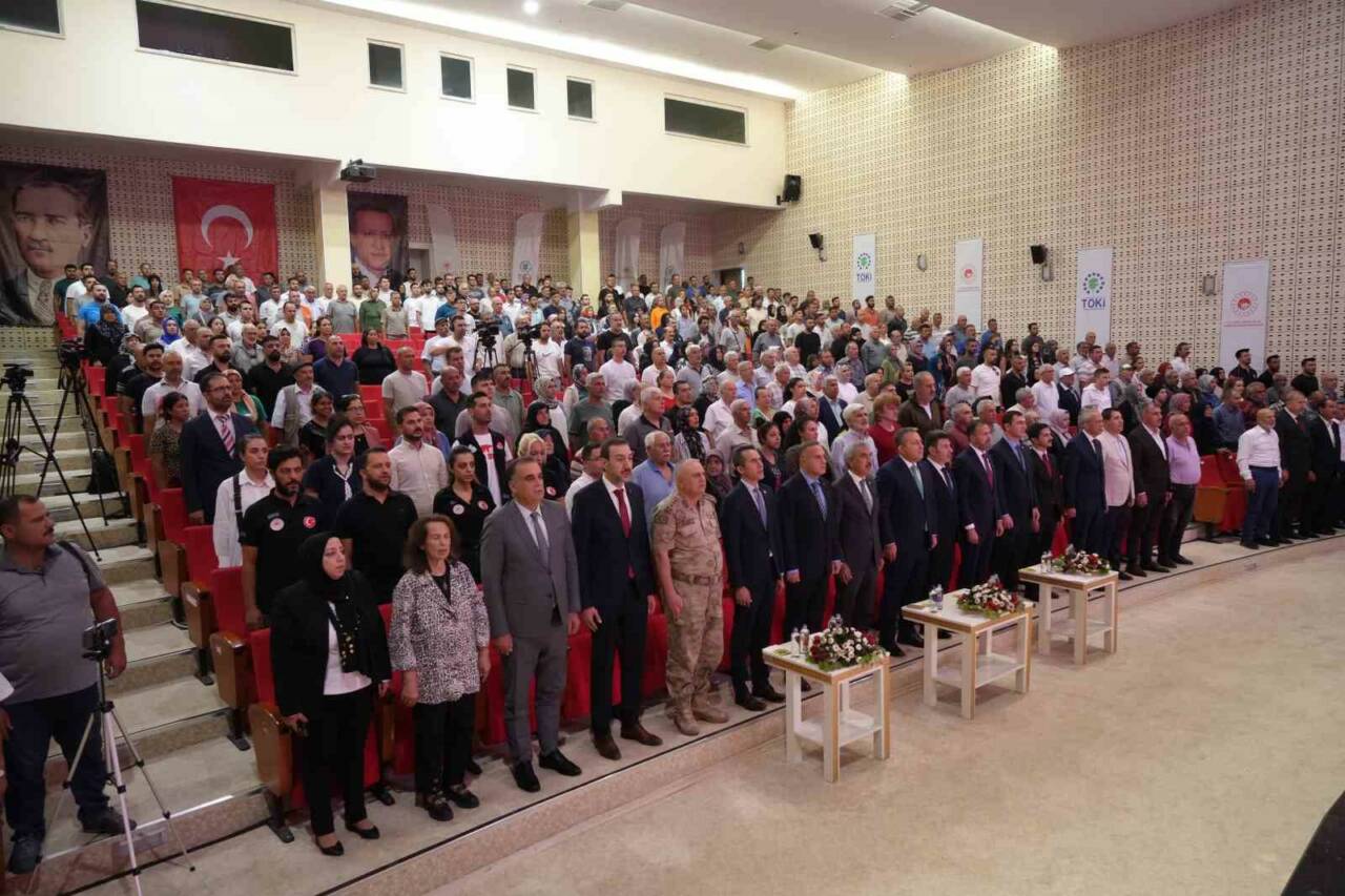 Kilis'te Toplu Konut İdaresi Başkanlığı (TOKİ) tarafından inşa edilen 930