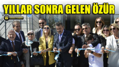 Milli Eğitim Bakanı Yusuf Tekin, Erdemoğlu ailesinin eğitim yatırımlarına değinerek