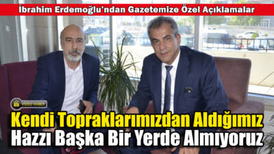 Erdemoğlu Holding Yönetim Kurulu Başkanı hayırsever hemşerimiz İbrahim Erdemoğlu, bu