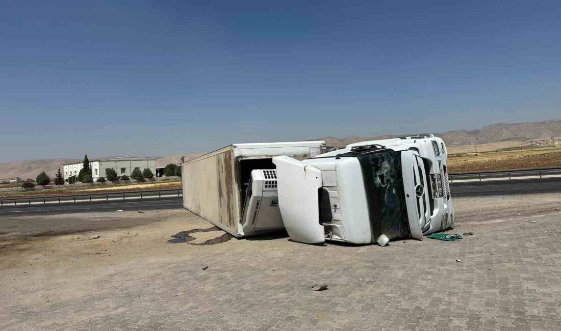 Mardin'de Tır Devrildi: 2