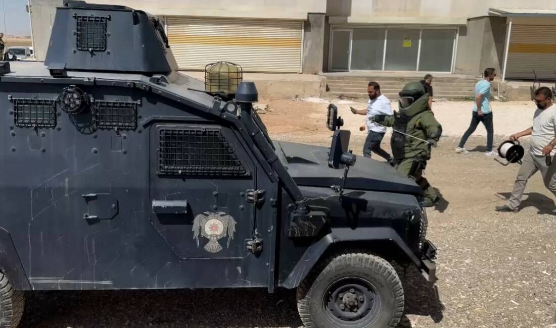 Mardin’in Nusaybin ilçesinde, bir