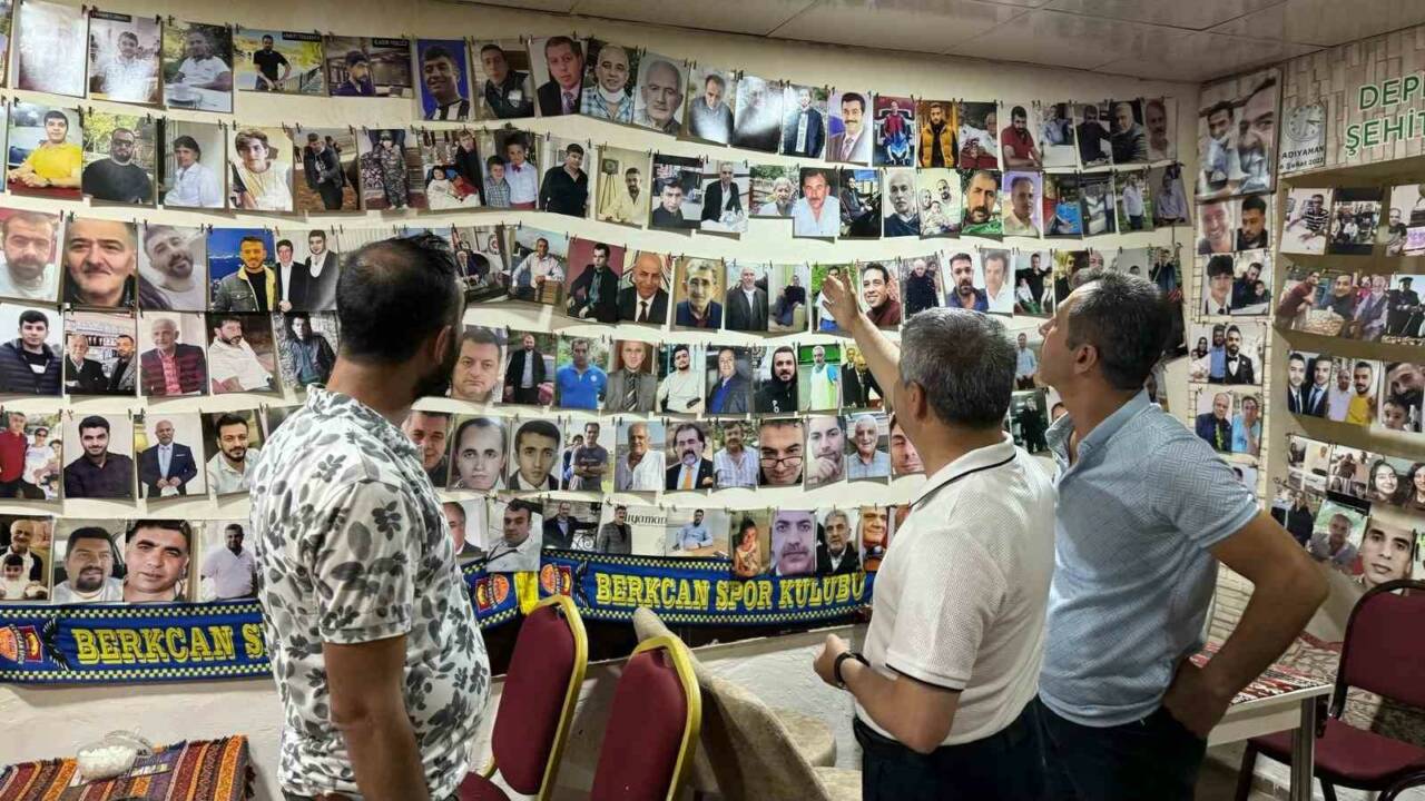 AK Parti Adıyaman Milletvekili Abdurrahman Tutdere, Adıyaman merkez Eskisaray Mahallesi'nde