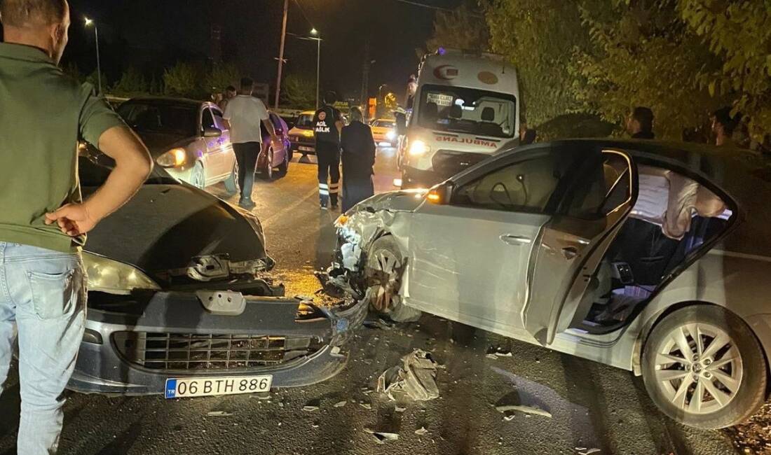 Adıyaman'da meydana gelen trafik