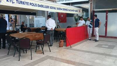 Gaziantep'te bir emekli polis, dernekteki akrabasına yönelik pompalı tüfekle düzenlenen
