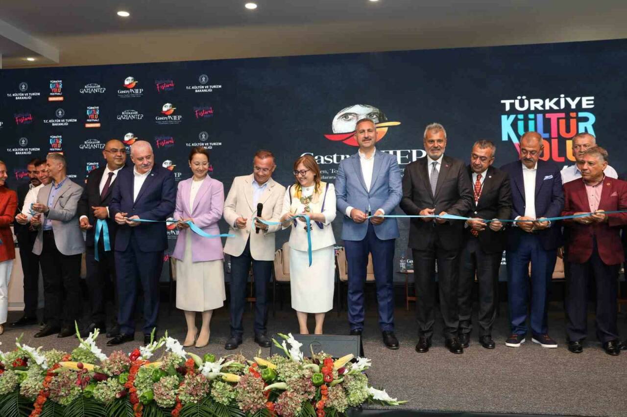 Gaziantep Büyükşehir Belediye Başkanı Fatma Şahin, GastroANTEP Kültür Yolu Festivali’nin