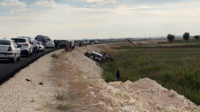 Şanlıurfa’nın Suruç ilçesinde meydana gelen trafik kazasında bir kişi hayatını