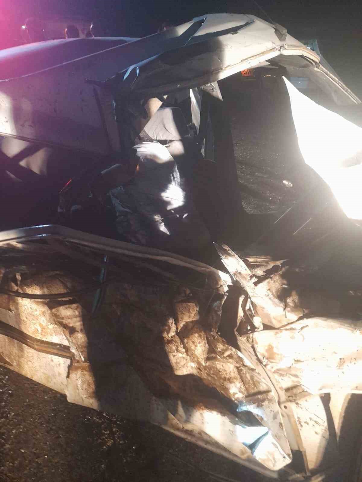 Şanlıurfa’nın Akçakale ilçesinde meydana gelen trafik kazasında bir kişi hayatını