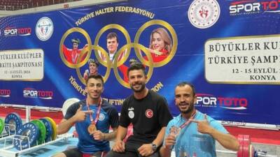 BÜYÜKLER KULÜPLER TÜRKİYE HALTER ŞAMPİYONASINDA 220 SPORCU ARASINDA ŞIRNAKLI HARUN