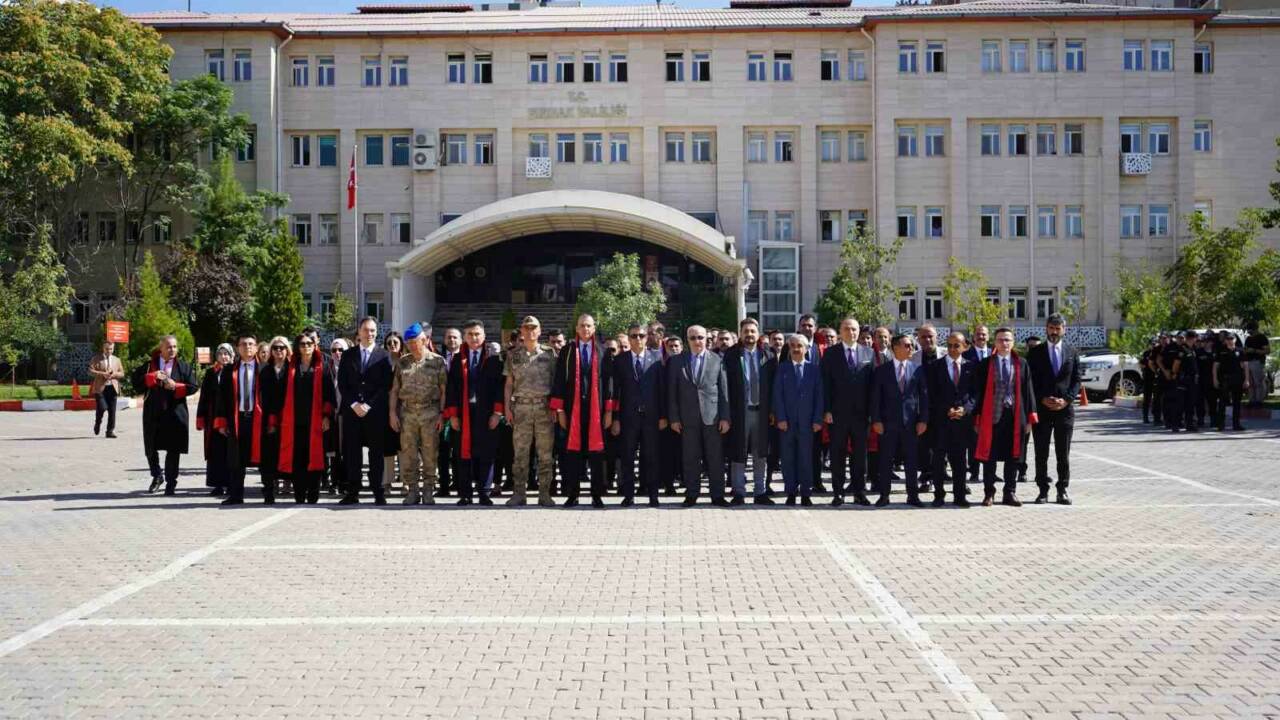 Şırnak’ta Adli Yıl Açılış Töreni Düzenlendi