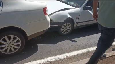 Şanlıurfa’nın Siverek ilçesinde, Siverek-Çermik karayolunda meydana gelen zincirleme trafik kazasında