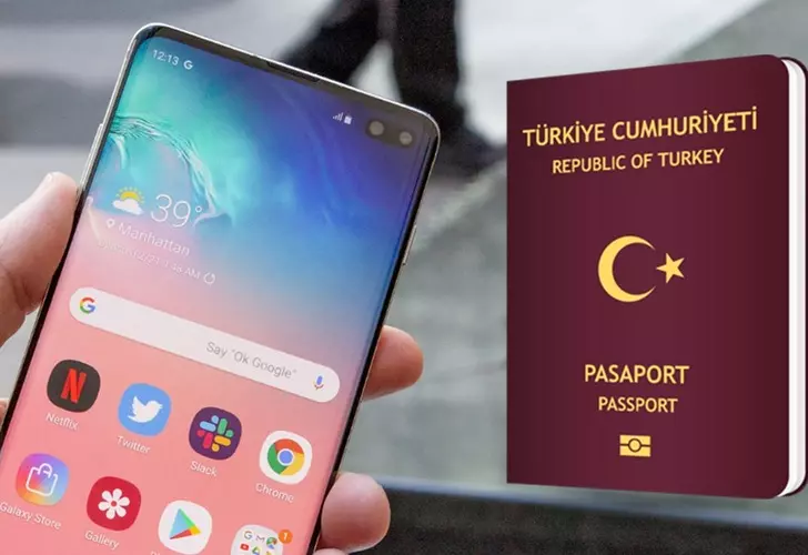 Yurt dışından telefon getiren