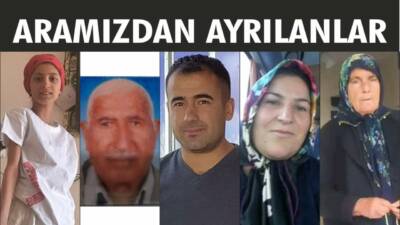 08.10.2024 Salı gününe ait Besni’de Vefat Edenler köşesi.