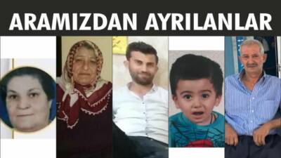 11-12.10.2024 Cuma - Cumartesi gününe ait Besni’de Vefat Edenler köşesi.