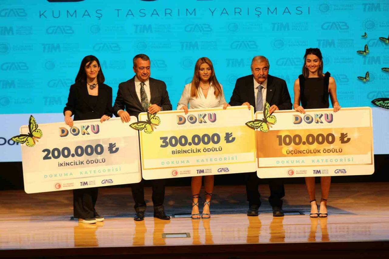 1,9 Milyon TL Ödüllü Doku Kumaş Tasarım Yarışması Finali Gaziantep’te Gerçekleşti