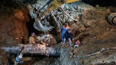 6 Şubat depremlerinde zarar gören ve şehrin içme suyu temininde