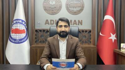 Memur-Sen Adıyaman İl Temsilcisi  ve Eğitim-Bir-Sen Adıyaman Şube Başkanı Mehmet