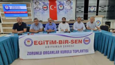 Memur-Sen Adıyaman İl Temsilcisi ve Eğitim-Bir-Sen Adıyaman Şube Başkanı Mehmet