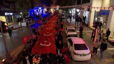 Adıyaman’da 29 Ekim Cumhuriyet Bayramı, binlerce vatandaşın katıldığı Cumhuriyet Yürüyüşü
