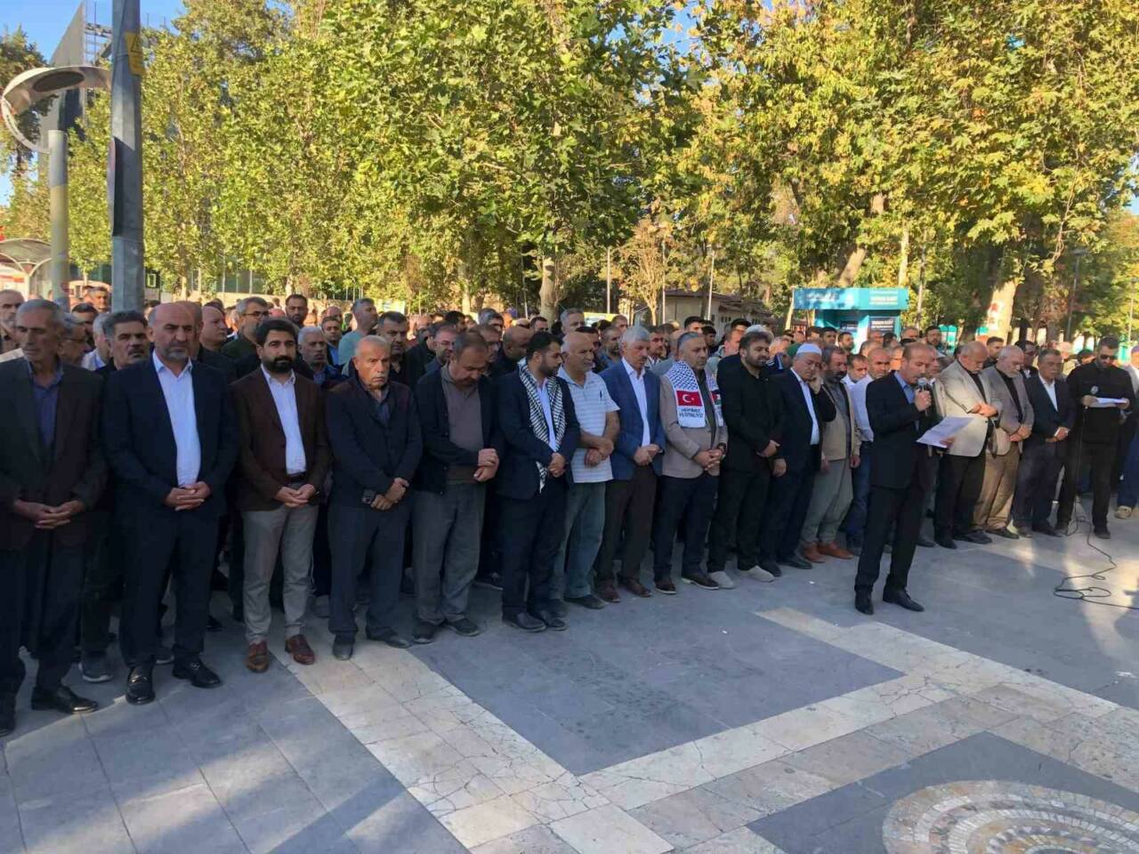 Adıyaman’da, İsrail’in Gazze Şeridi’ne yönelik saldırılarında hayatını kaybeden Hamas Siyasi