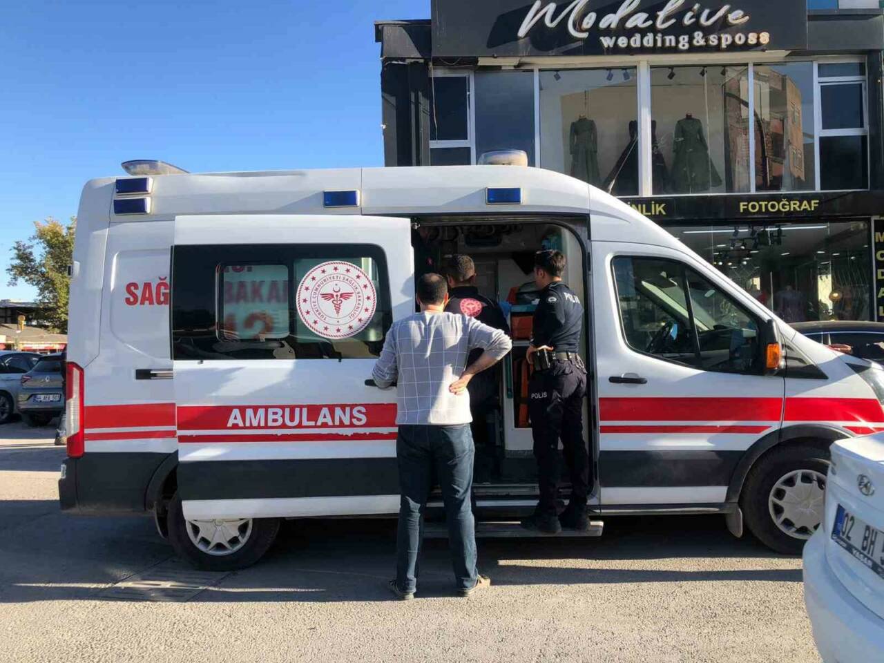 Adıyaman'ın Alitaşı Mahallesi Mimar Sinan Parkı yakınlarında araç park etme