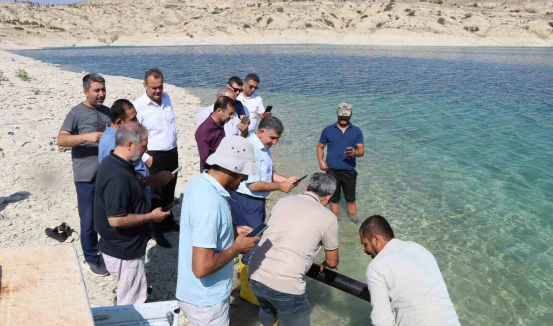 Adıyaman’da, Atatürk Baraj Göleti’ne