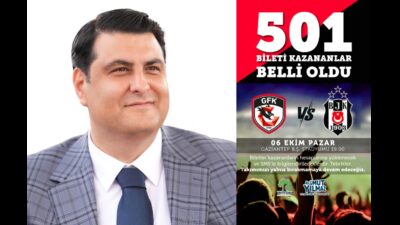 Şehitkamil Belediye Başkanı Umut Yılmaz, Gaziantep FK ile Beşiktaş arasında