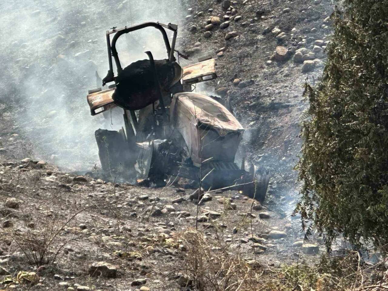 Adıyaman’da Traktör Devrildi, Sürücü Hayatını Kaybetti