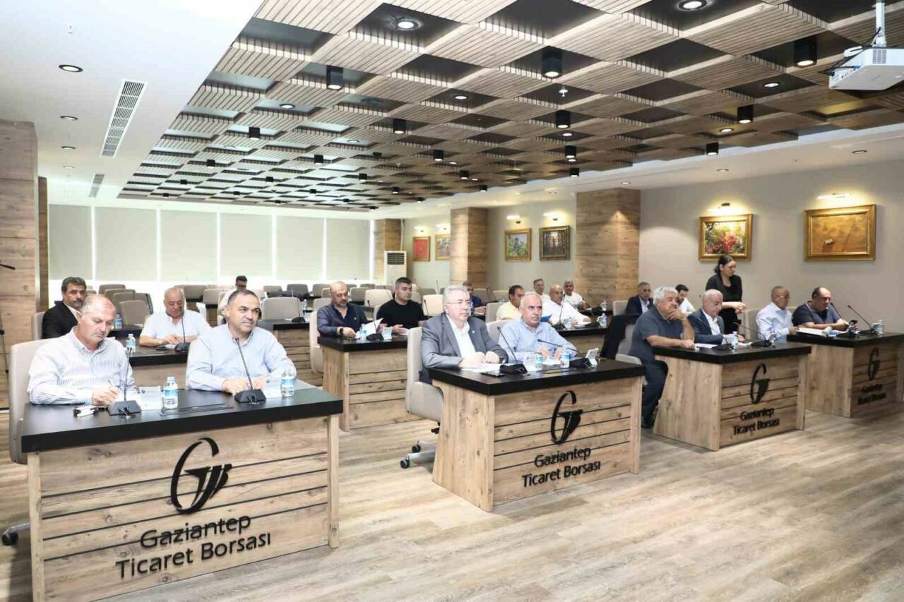 Gaziantep Ticaret Borsası (GTB) Eylül Ayı Olağan Meclis Toplantısı, Meclis