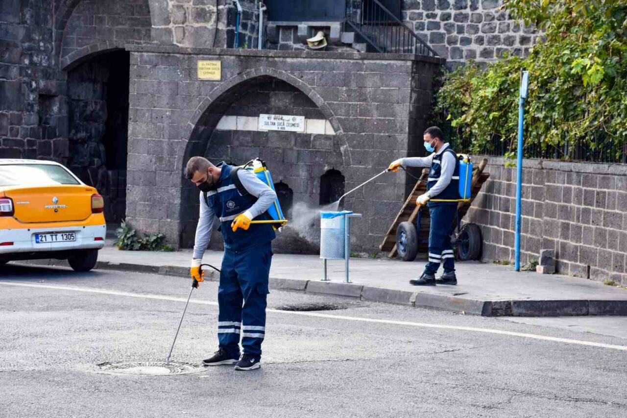 Haşerelere Karşı İlaçlama Çalışmaları Devam Ediyor