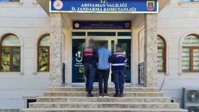 Adıyaman'da, hakkında 16 yıl 1 ay hapis cezası bulunan bir